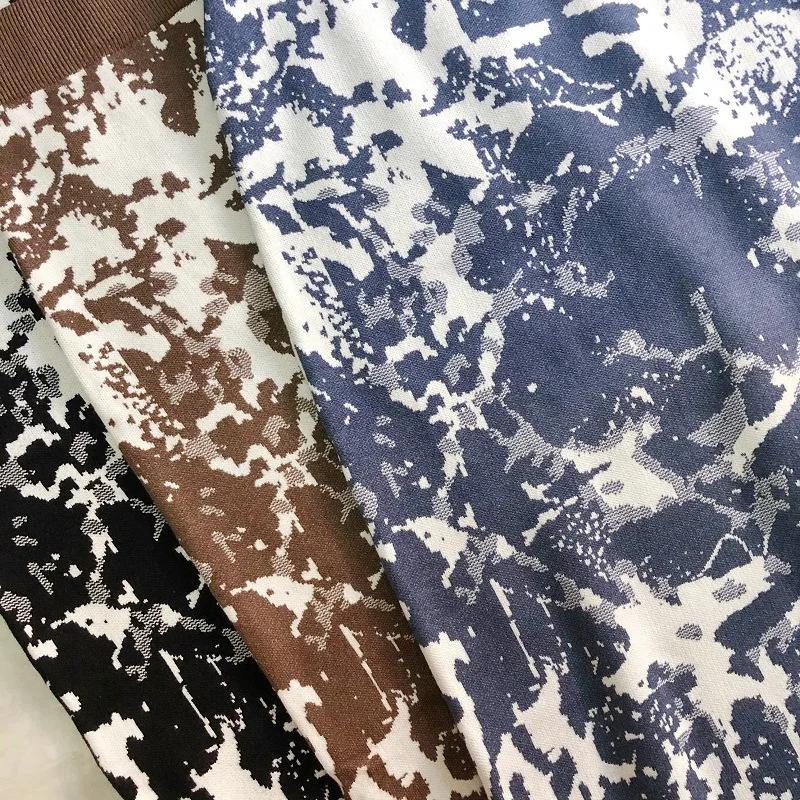 

2020 Autumn Winter New High Waist Slim Stretch Casual Women A-line Knitted Skirt Elastic Waist Slim Fit Hip Skirt Free Shippping