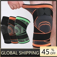 1 piece men women knee support compression sleeves joint pain arthritis relief running fitness elastic wrap brace knee pads