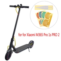 1 pcs scooter wheel hub reflective sticker for xiaomi mijia m365 pro 1s pro 2