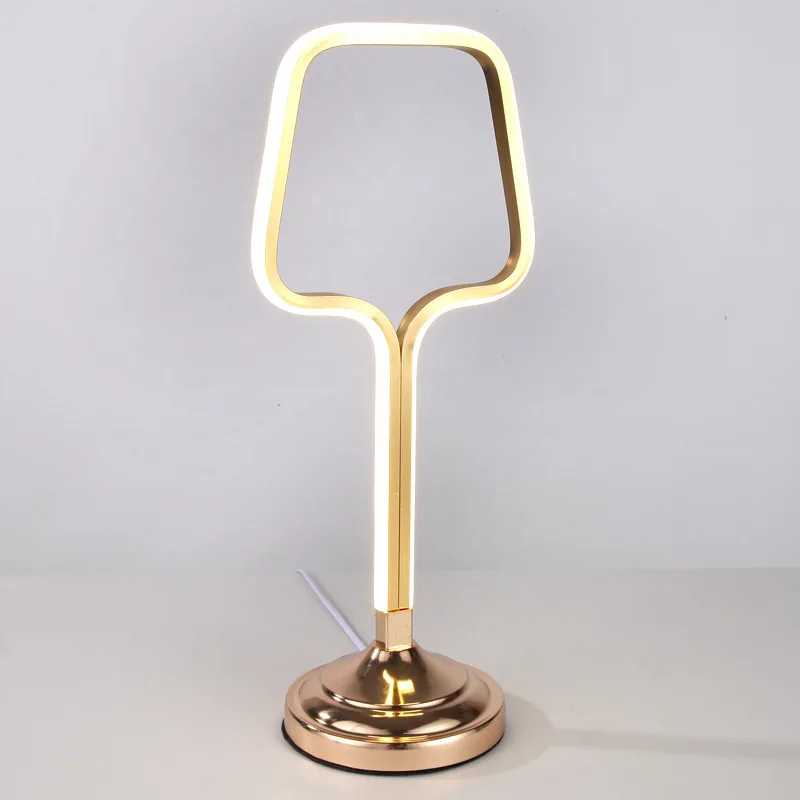 

Modern Concise Desk Lamp Bedroom Bedside Desk Originality Arts Decoration Desk Lamp