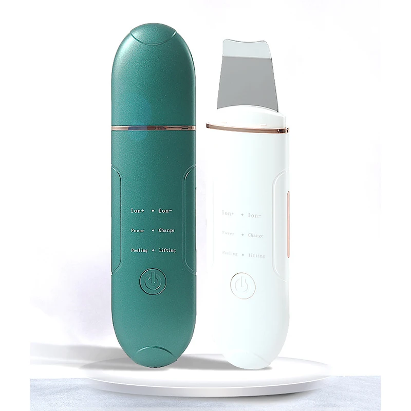 

Ultrasonic Skin Scrubber Vibration Deep Face Cleaning Machine Peeling Shovel Facial Pore Cleaner Face Skin Scrubber Lift Machine