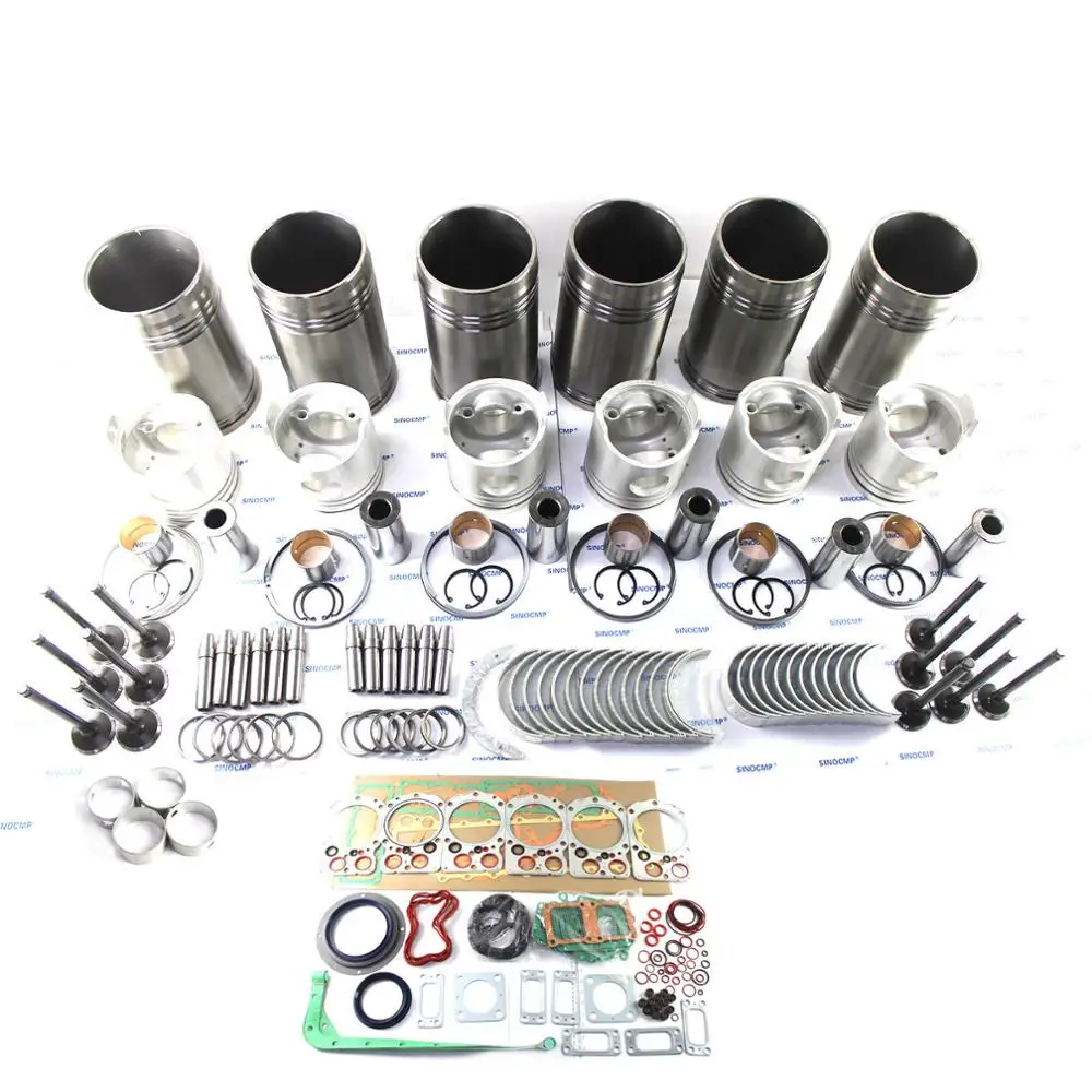 6D24 6D24T комплект для капремонта двигателя Hyundai экскаватора Като MG530 крана и