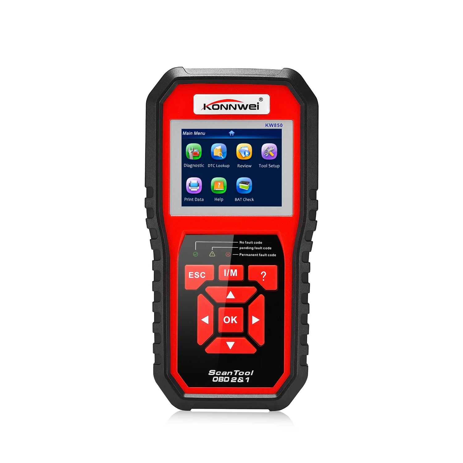 KONNWEI KW850 OBD2 автоматический диагностический сканер универсальный OBD Автомобильный