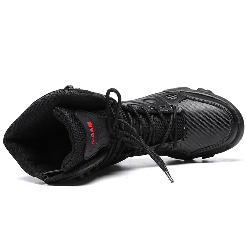 Большой размер водонепроницаемая походная обувь для мужчин искусственная кожа