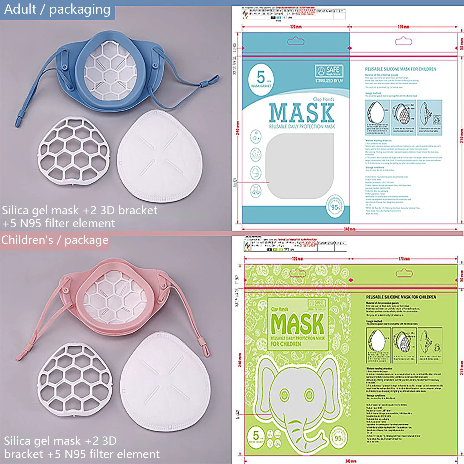 Респиратор с силиконовым фильтром можно кипятить и использовать при высокой