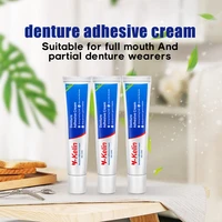 y kelin denture adhesive cream 236 pack original formula zinc free extra strong hold for upper lower or partials all day