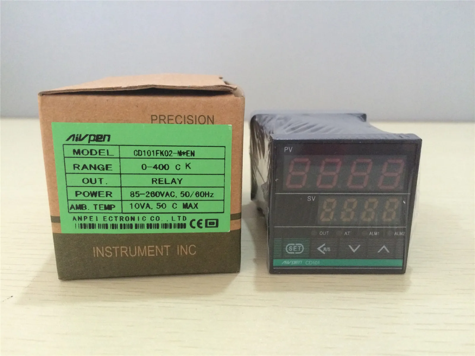 Интеллектуальный цифровой регулятор температуры CD101 PID универсальное реле