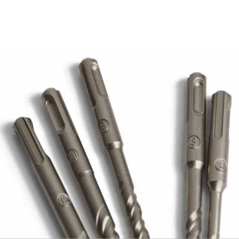 

SDS Plus Electric Hammer Drill Bit Cross Type Reinforced Tungsten Steel Cemented Carbide Drill Bits Concrete Drill