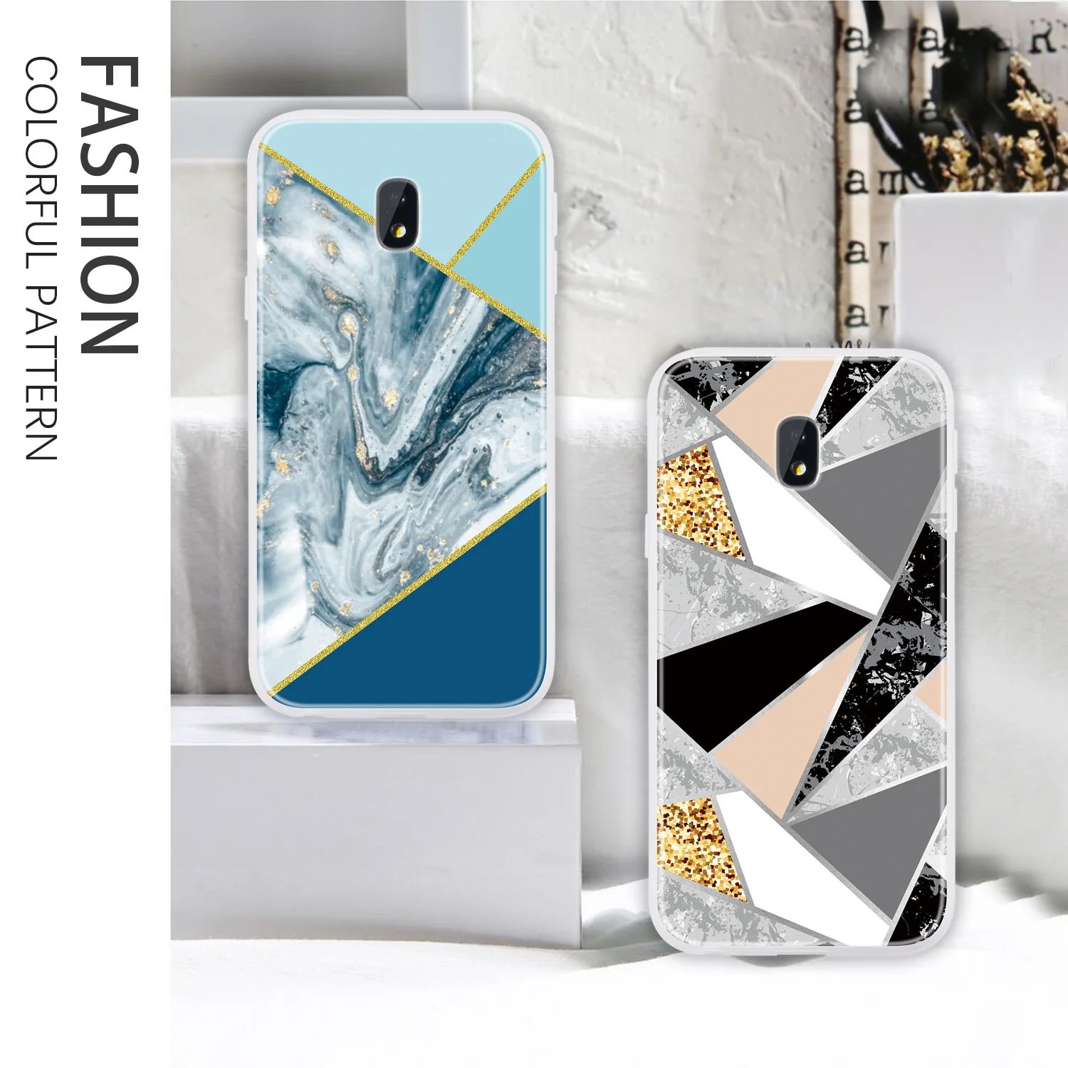 Современный стиль Мягкий ТПУ защитный чехол для телефона samsung J3 2017 J330 Pro s Galaxy J5 J530