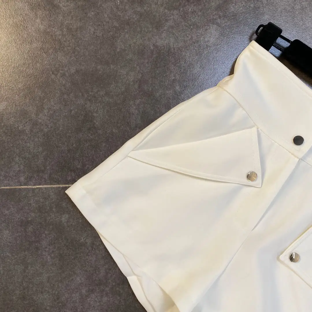 

Women Short Black High Waist Shorts All Match Vintage Sexy Shorts High Waist Black Summer Womens Clothing 2020 Fashion P973