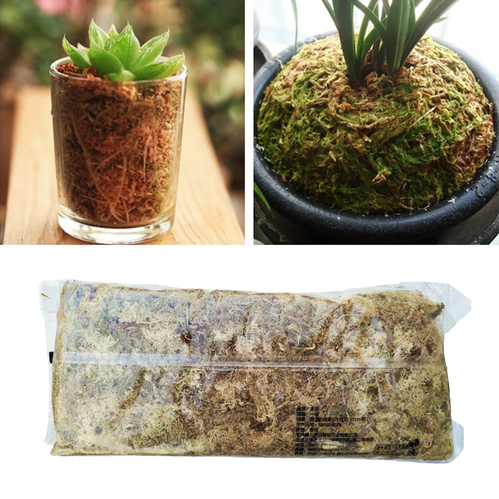 6L Organic Matter Terrarium Sphagnum Moss for Potted Plants Fertilizers | Дом и сад
