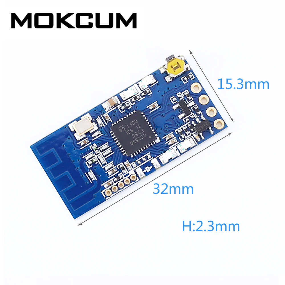 

CC2530 Wireless Transceiver Module ZigBee 2.4G Antenna RF Data Transmitter Receiver UART Converter