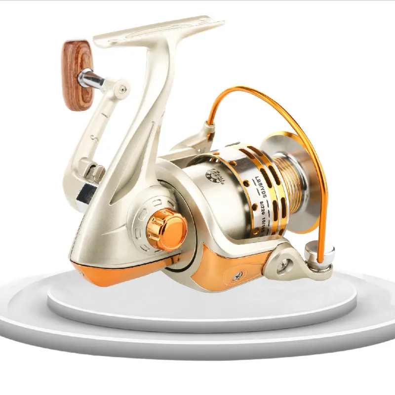 

Spinning Fishing Reel 1+1BB Bearing Balls 800-9000 Series Metal Reel Spinning Reel Boat Rock Fishing Wheel Squid Wheel Lake