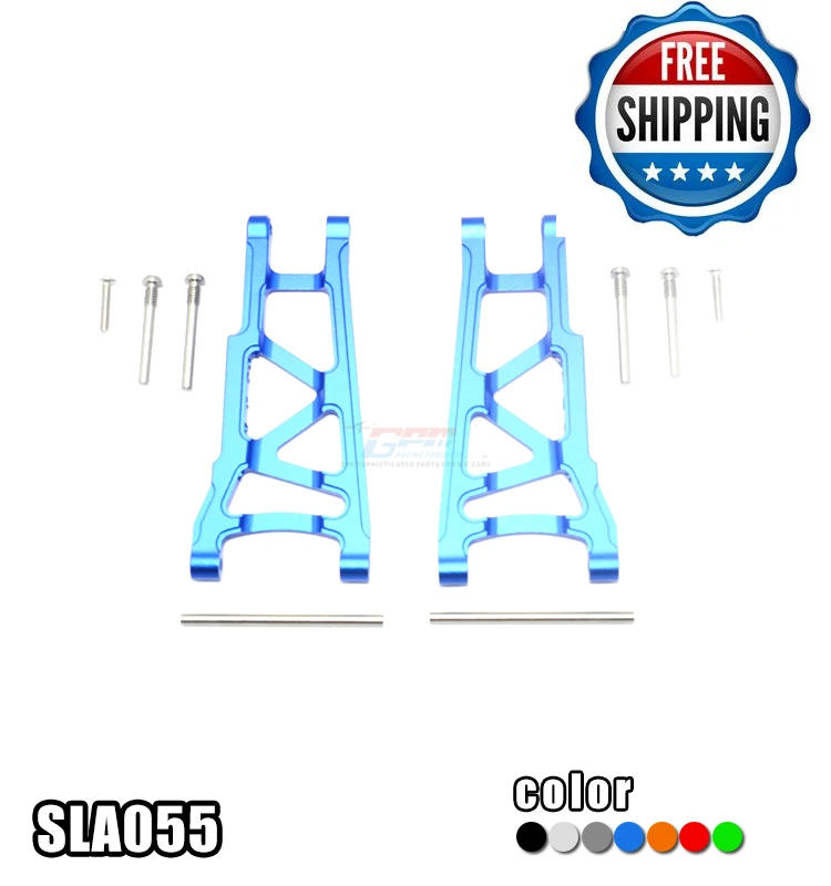 Передняя/задняя подвеска CNC из сплава для TRAXXAS SLASH 4X4 XO-1 1/7 SLA055 | Игрушки и хобби