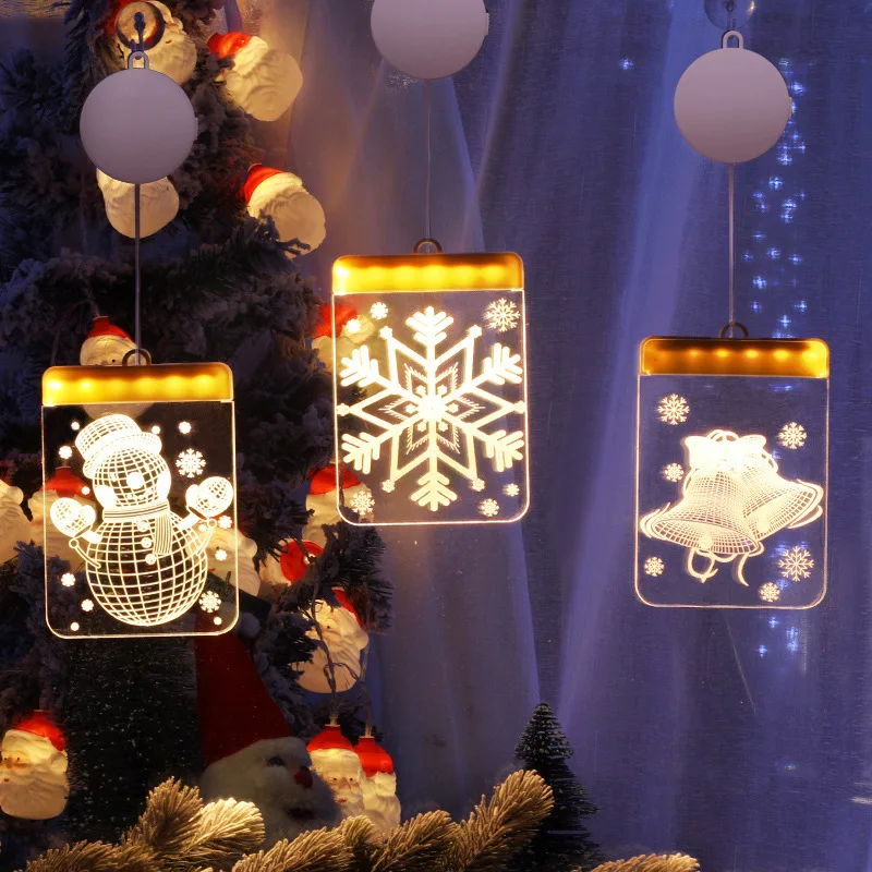 

Christmas Curtain 3D Icicle String Decoration Room LED Lights