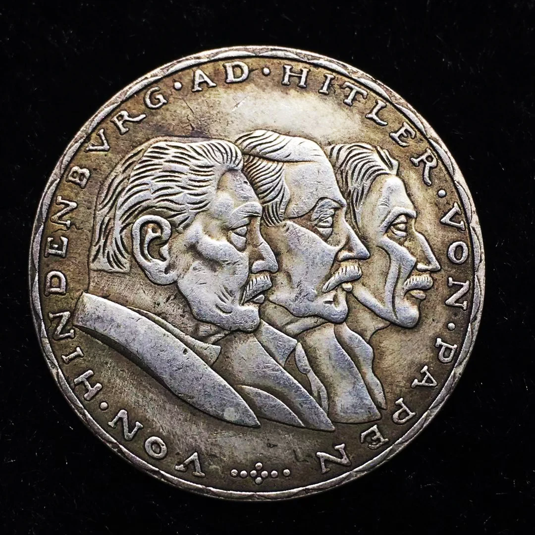 

Free Shipping Germany HITLER Vintage Original Gold Silver Coin Souvenirs for Home Ussr Medal Album coin Collectibles Coins