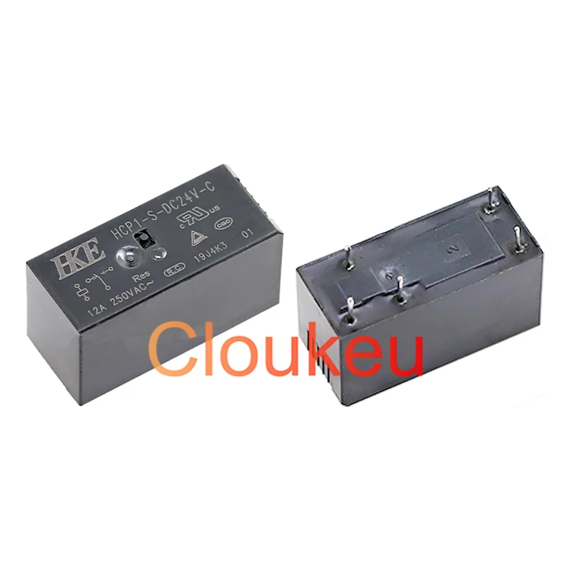 

Relay HCP1-S-DC5V 12V 24V-C 12A 5pin