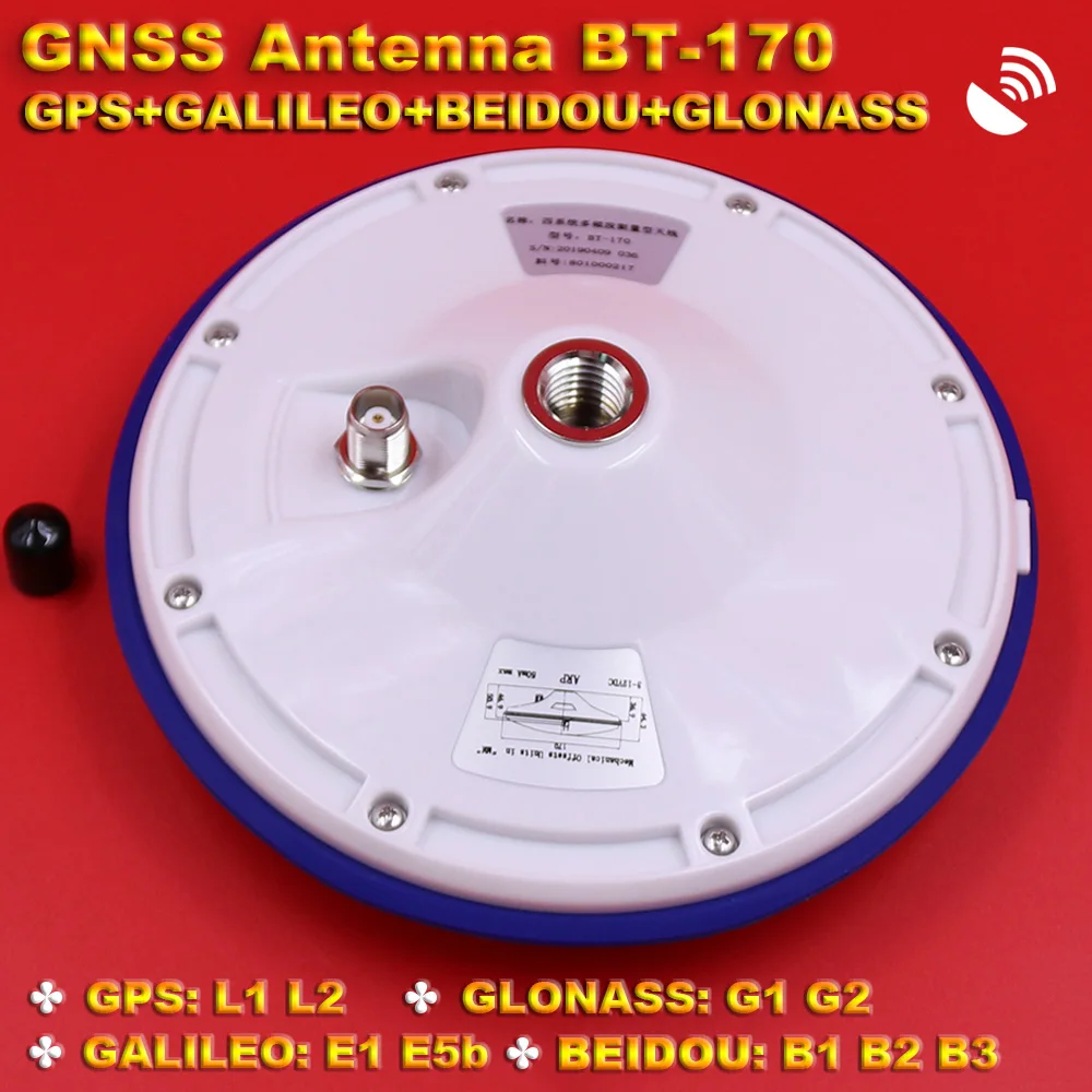 BEITIAN CORS RTK GNSS антенна для систем наблюдения высокоточная поддержка Ubx NEO-M8P ZED-F9P GPS