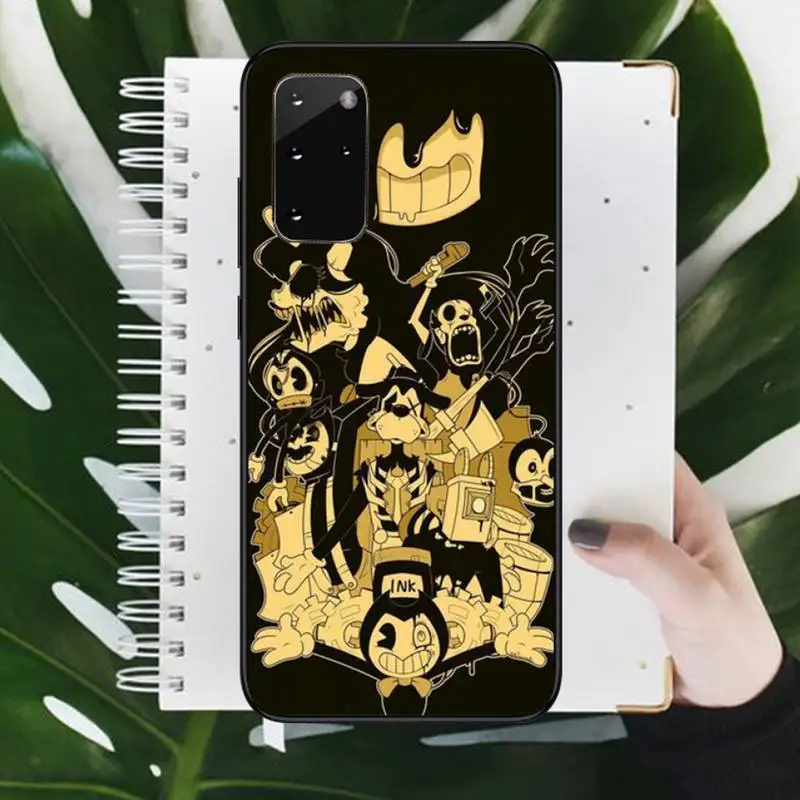 

Bendy and game Ink Machine Phone Case For Samsung galaxy S 7 8 9 10 20 edge A 6 10 20 30 50 51 70 note 10 plus