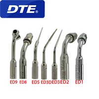 5pcs woodpecker dte dental ultrasonic scaler endodontics tips ed1 ed2 ed3 nsk satelec