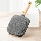 Четыре сковорода для жарки с кастрюля утолщенной сковорода для омлета с антипригарным покрытием яйцо блины лоток стейка Пособия по кулинарии яйцо Ham кастрюли для аппарата для приготовления завтрака посуда