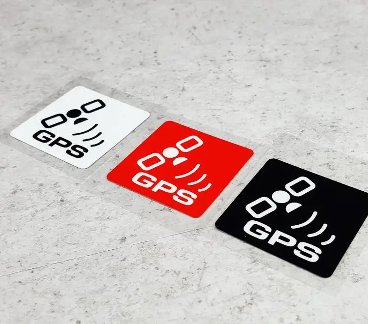 

GPS-трекер с сигнализацией, предупреждающая этикетка, Отражающая виниловая наклейка для автомобиля, мотоцикла, велосипеда, скутера