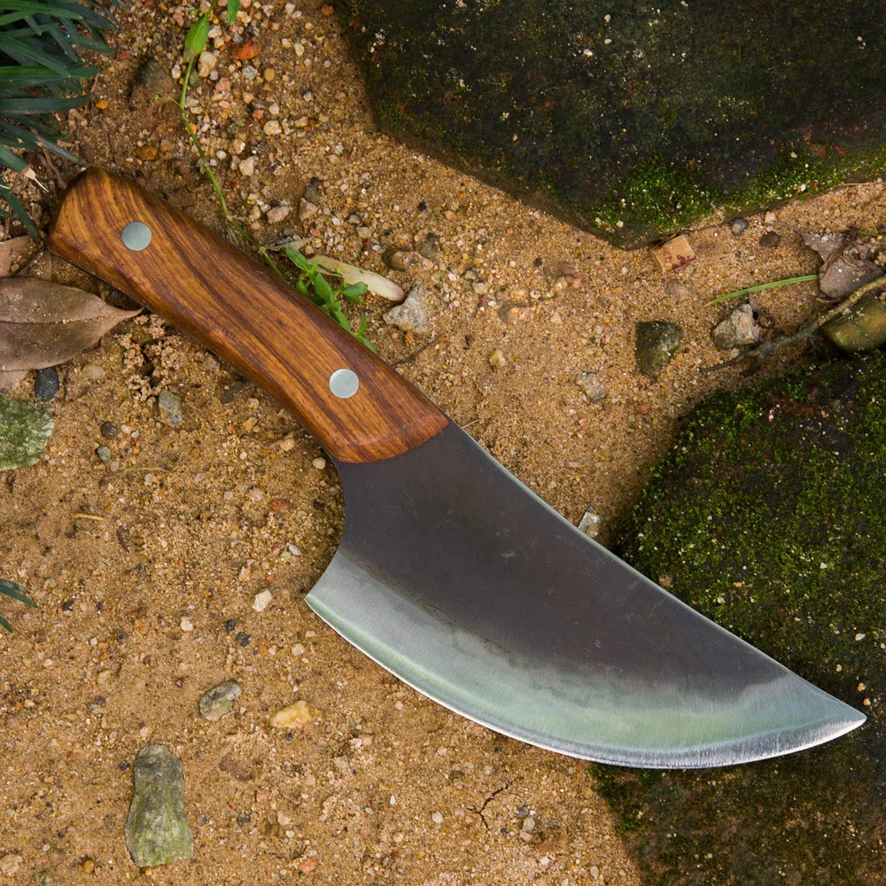 XYj ручной работы кованые кухонные ножи 5 дюйма из нержавеющей стали нож для