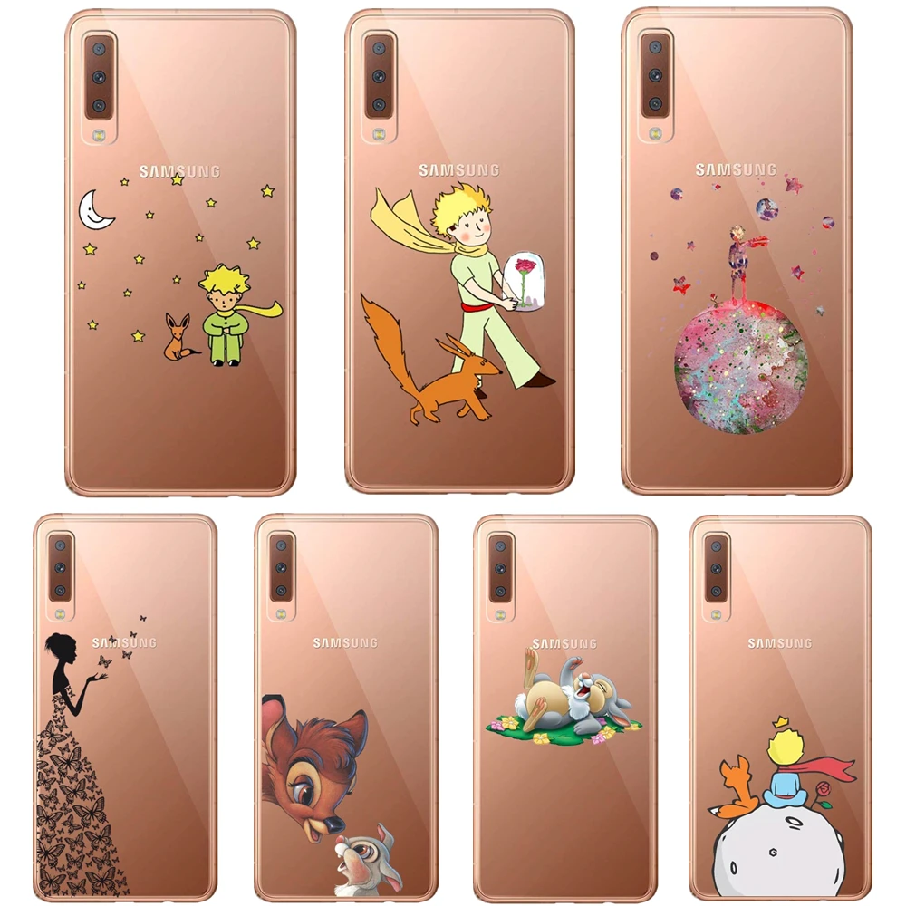 Мультфильм Король в стиле Маленький принц земля Космос лиса мягкий чехол для