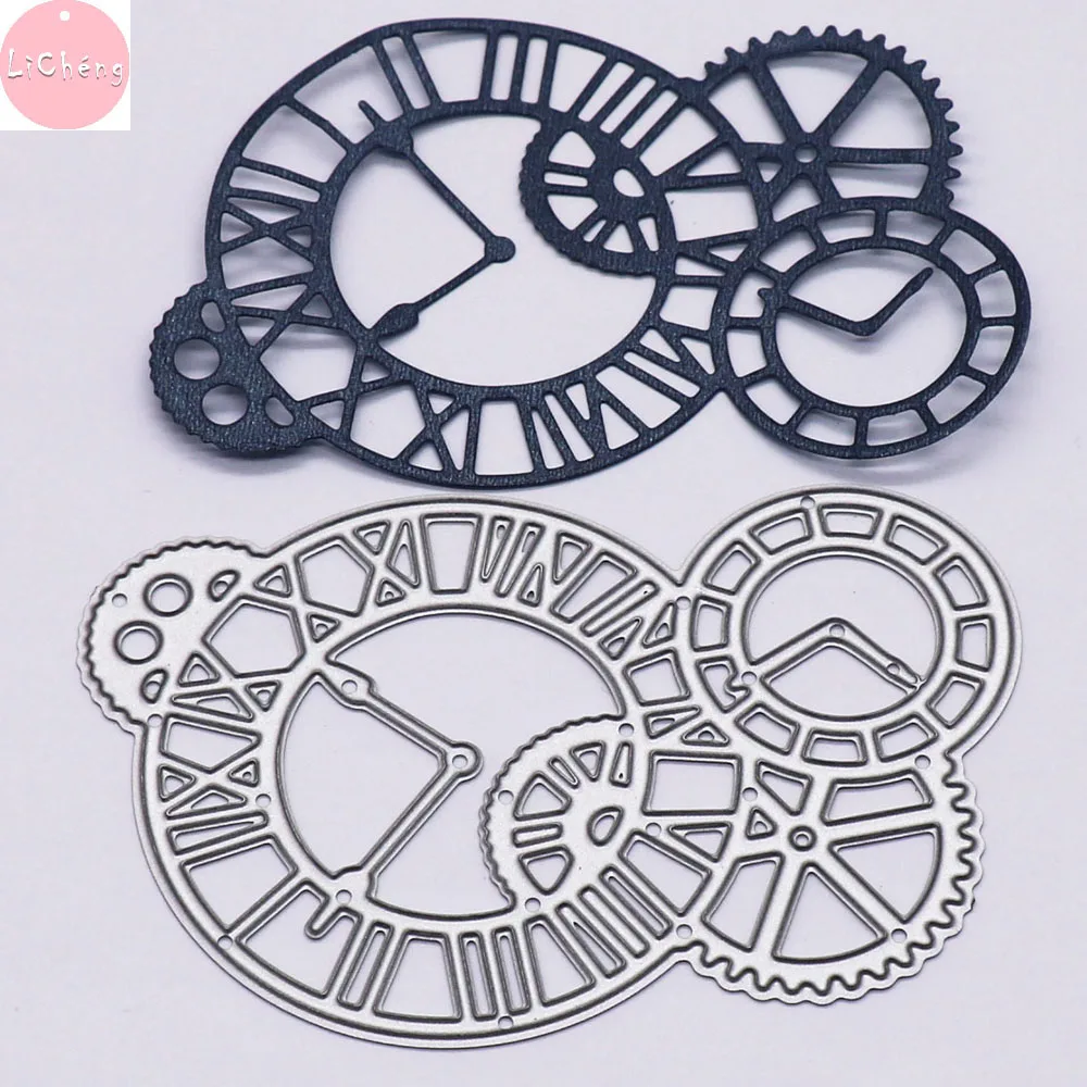 Пресс форма для скрапбукинга Time Machine открытки в альбом мм|Вырубные штампы| |