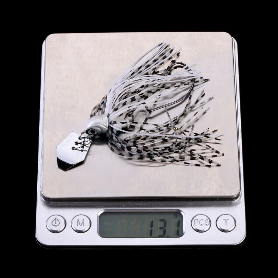 WALK FISH 13 г рыболовный Спиннер приманка с силиконовой юбкой металлическая джиг для