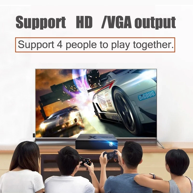 Мини игровая аркадная консоль HD/VGA выход 4K HD TV игровой плеер Pandora Box Классическая