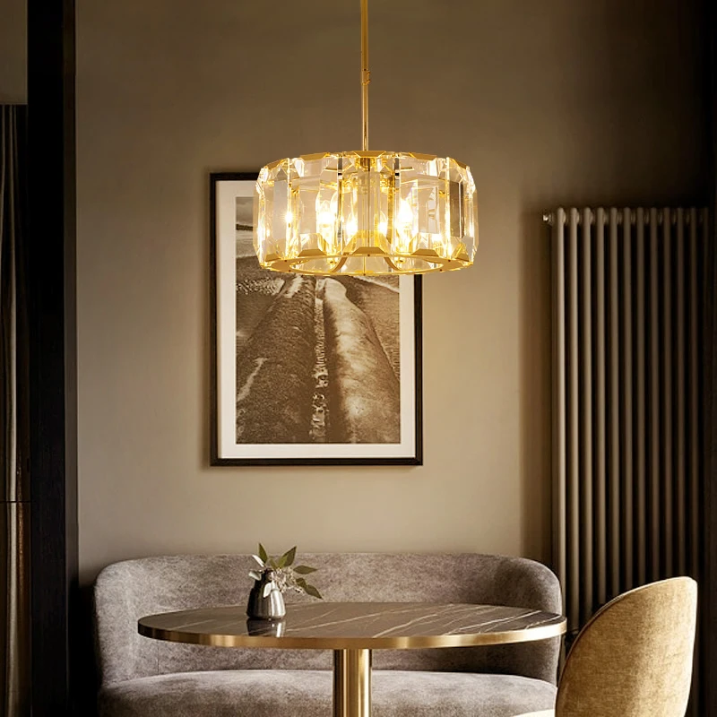 Роскошная постсовременная хрустальная люстра для гостиной подвесные