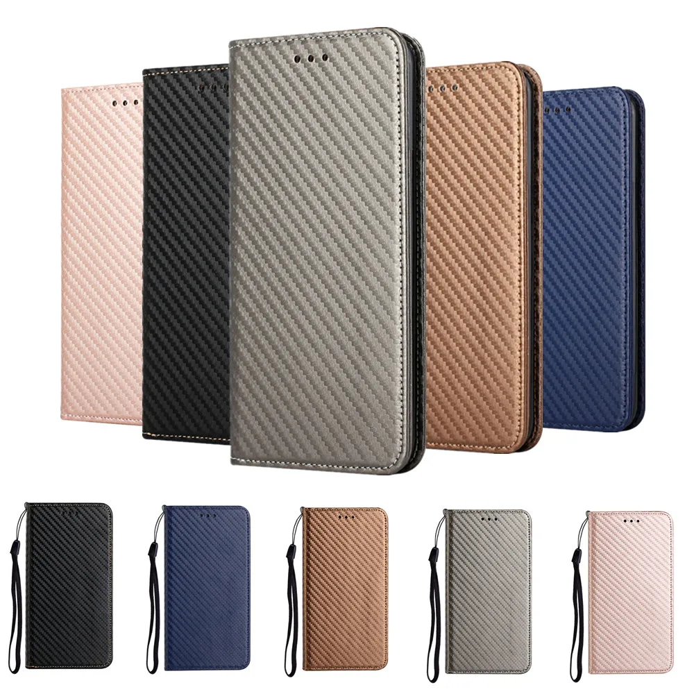 

Luxury Solid Color Wallet Phone Case for Xiaomi Mi 11 Pro 10T Poco X3 NFC Note 10 Lite Flip Leather Protection Shockproof Cover