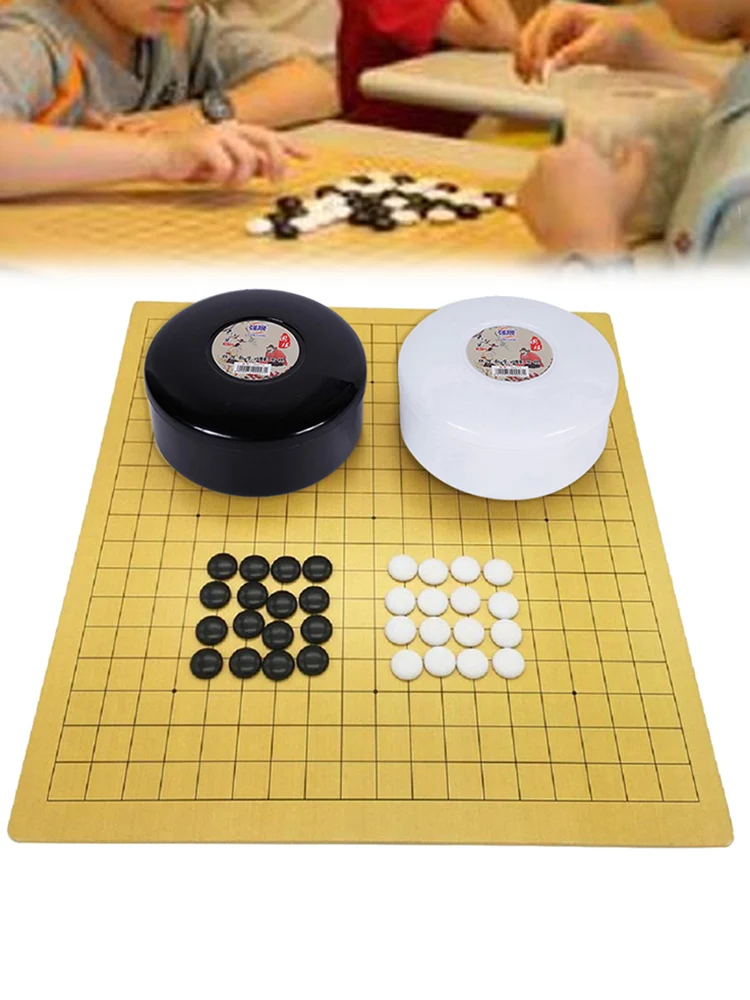 Китайская старая настольная игра Weiqi Checkers Go набор пластиковых игр подарок для