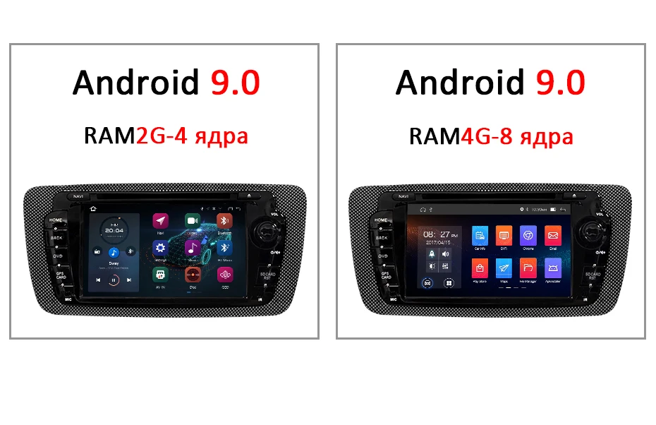 4G 64G ips экран DSP AV выход Android 9,0 автомобильный dvd-плеер для сиденья IBIZA 6J 2009-2013 gps-навигация, радио, стерео Мультимедийный ПК
