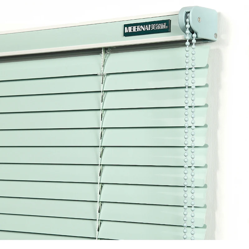 Новинка 2021 модные пасторальные зеленые роликовые жалюзи из алюминиевого сплава