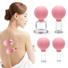 Банки вакуумные для массажа, антицеллюлитные, 4 шт.