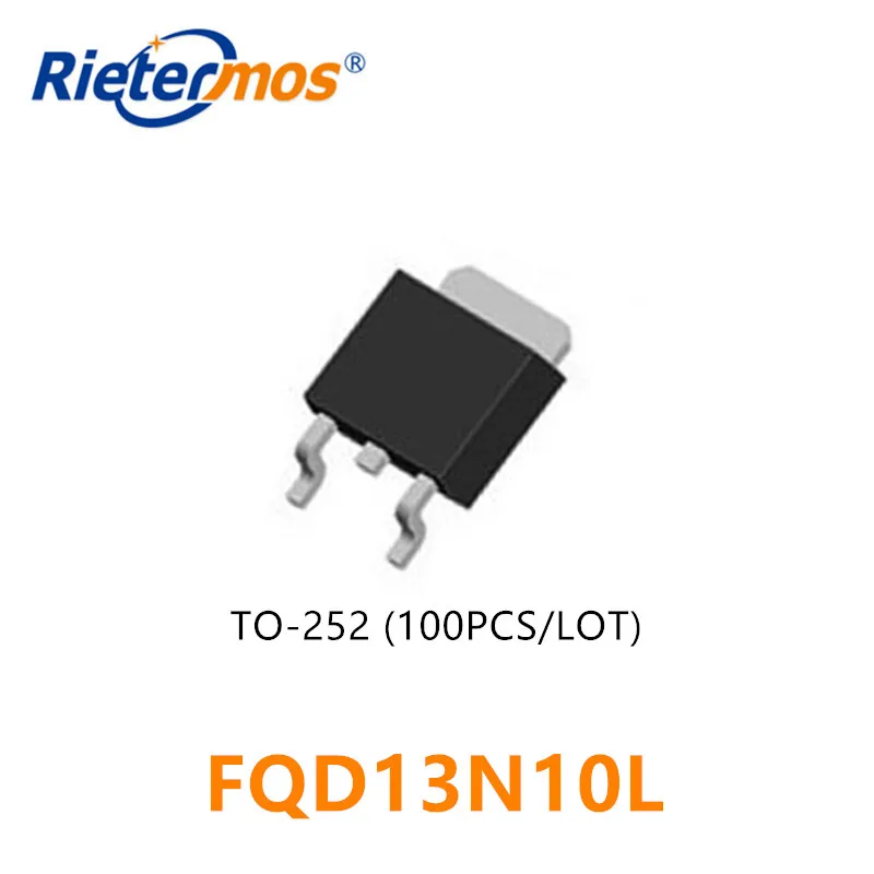 100 шт. FQD13N10 FQD13N10L TO252 D13N10 13N10 SMD высокое качество|smd| |