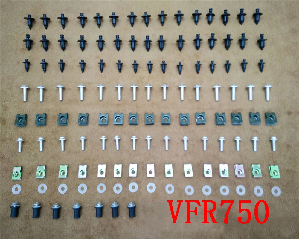 

Fairing Bodywork Kit Bolts Screws For Fit HONDA VFR750 1991-1997