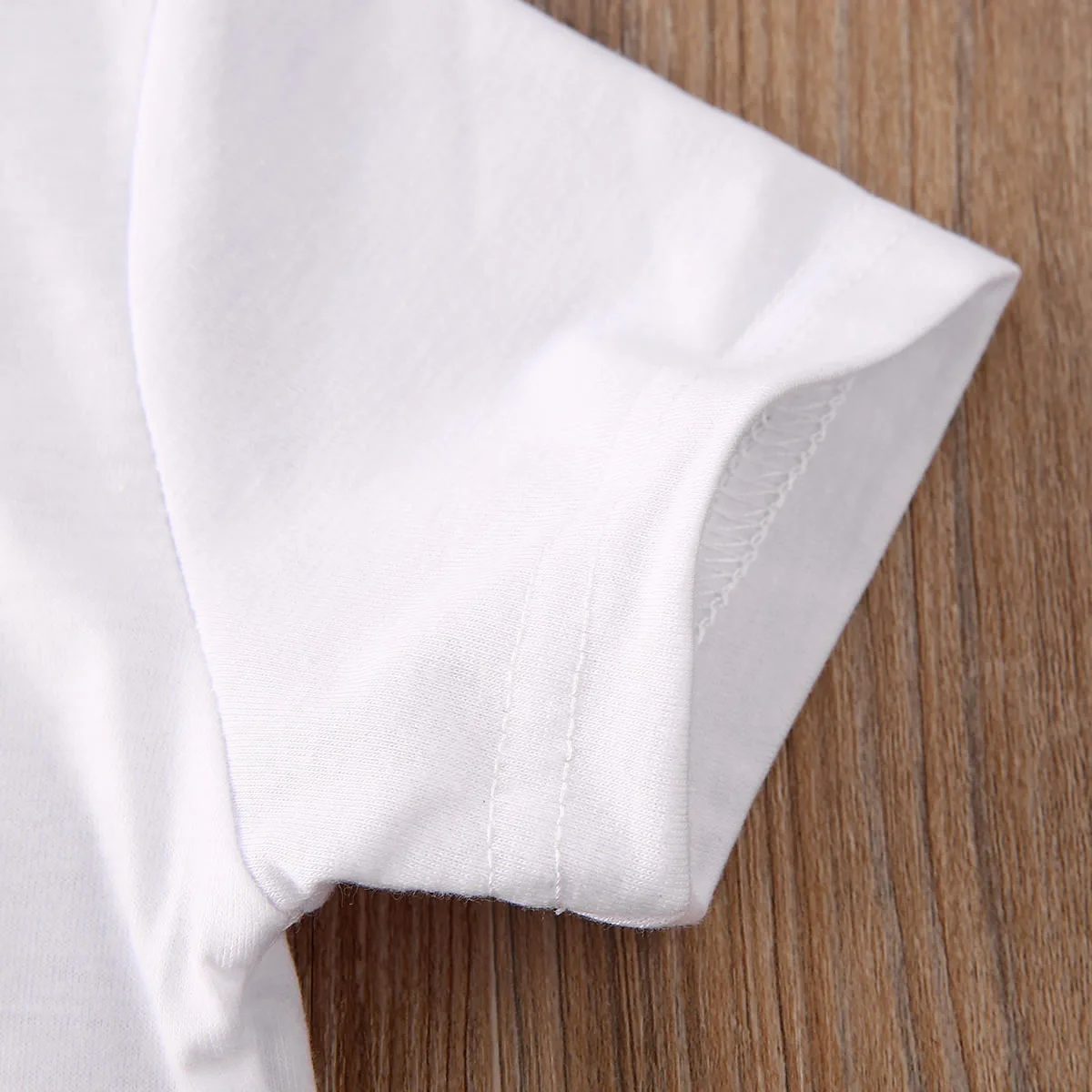 Комплект одежды для маленьких девочек футболка с короткими рукавами и надписью