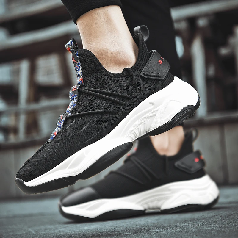 

Sapato Casual Men's Sneakers Man Shoes Casual Men White Sneaker For Sport Sports Leisure Black 2020 Fashion Mesh Sapatos