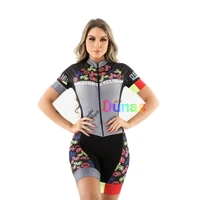 dunas professional women triathlon suit new cycling clothing jumpsuit maillot ropa ladies sportswear summer bike clothing gel