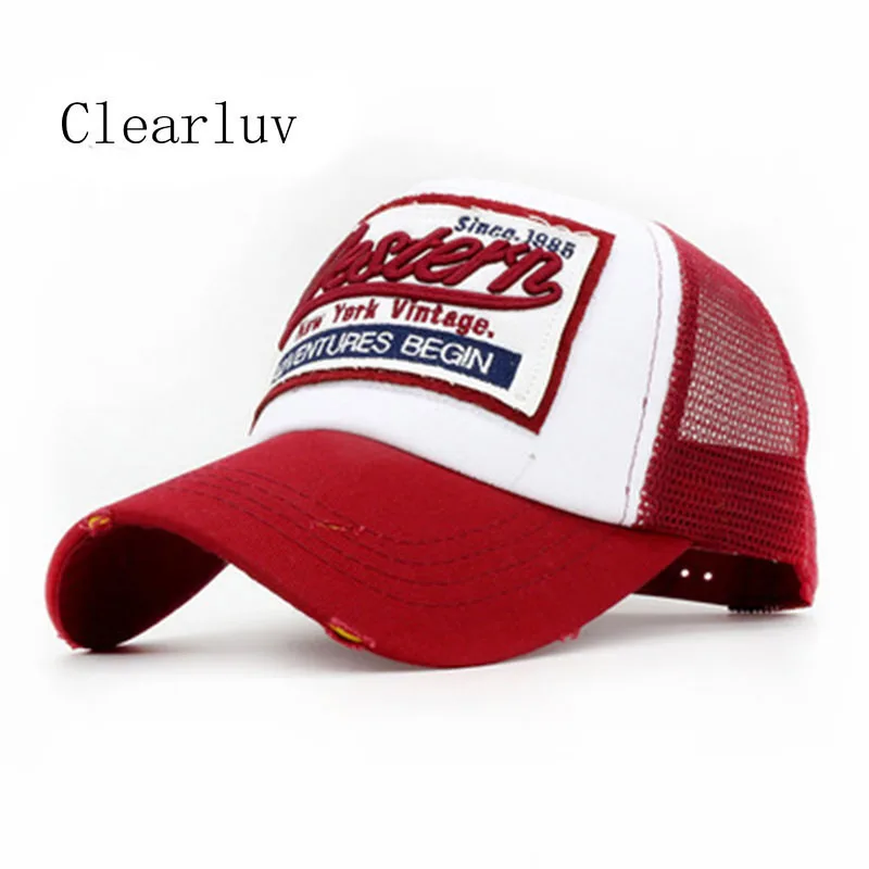 2020 Летние регулируемые летние кепки с вышивкой сетчатые шляпы для мужчин и