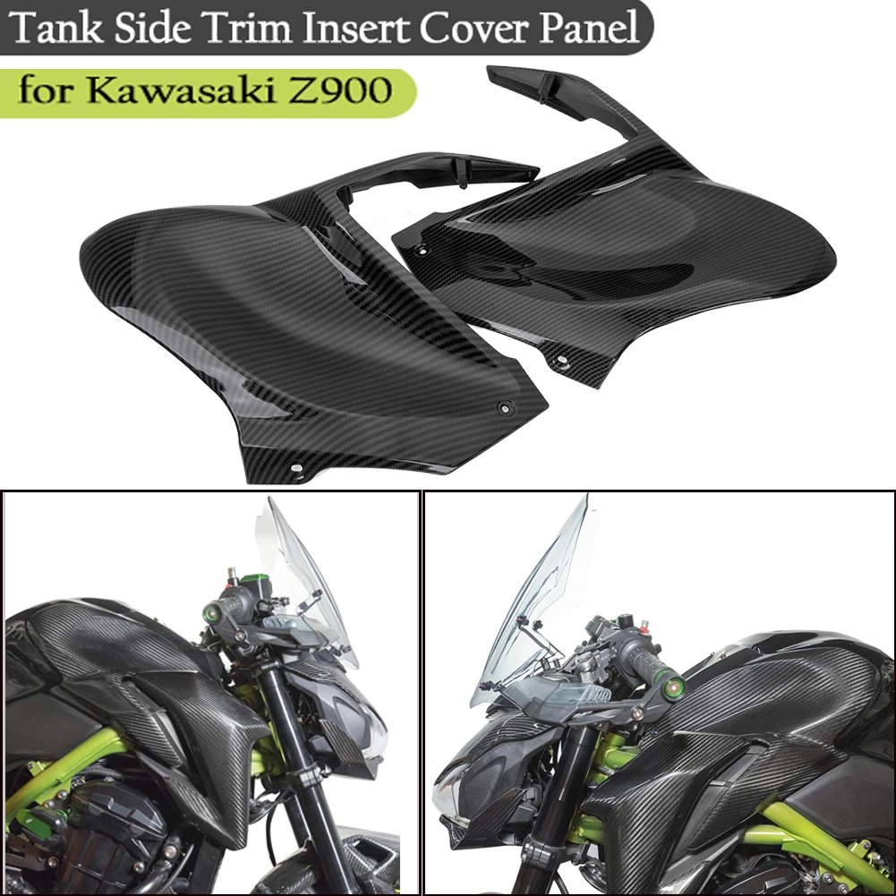 Боковая панель обтекателя для бензобака мотоцикла 2017 2020 Kawasaki Z900 Z 900 2018 2019 ABS