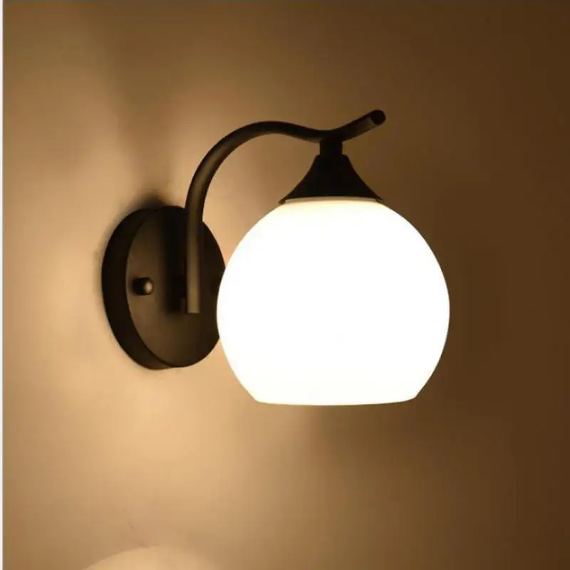 Современные светодиодные Настенные светильники для спальни Хрустальная