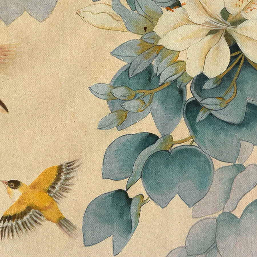 Без рамки HD печать мультфильм китайский стиль холст картины настенные