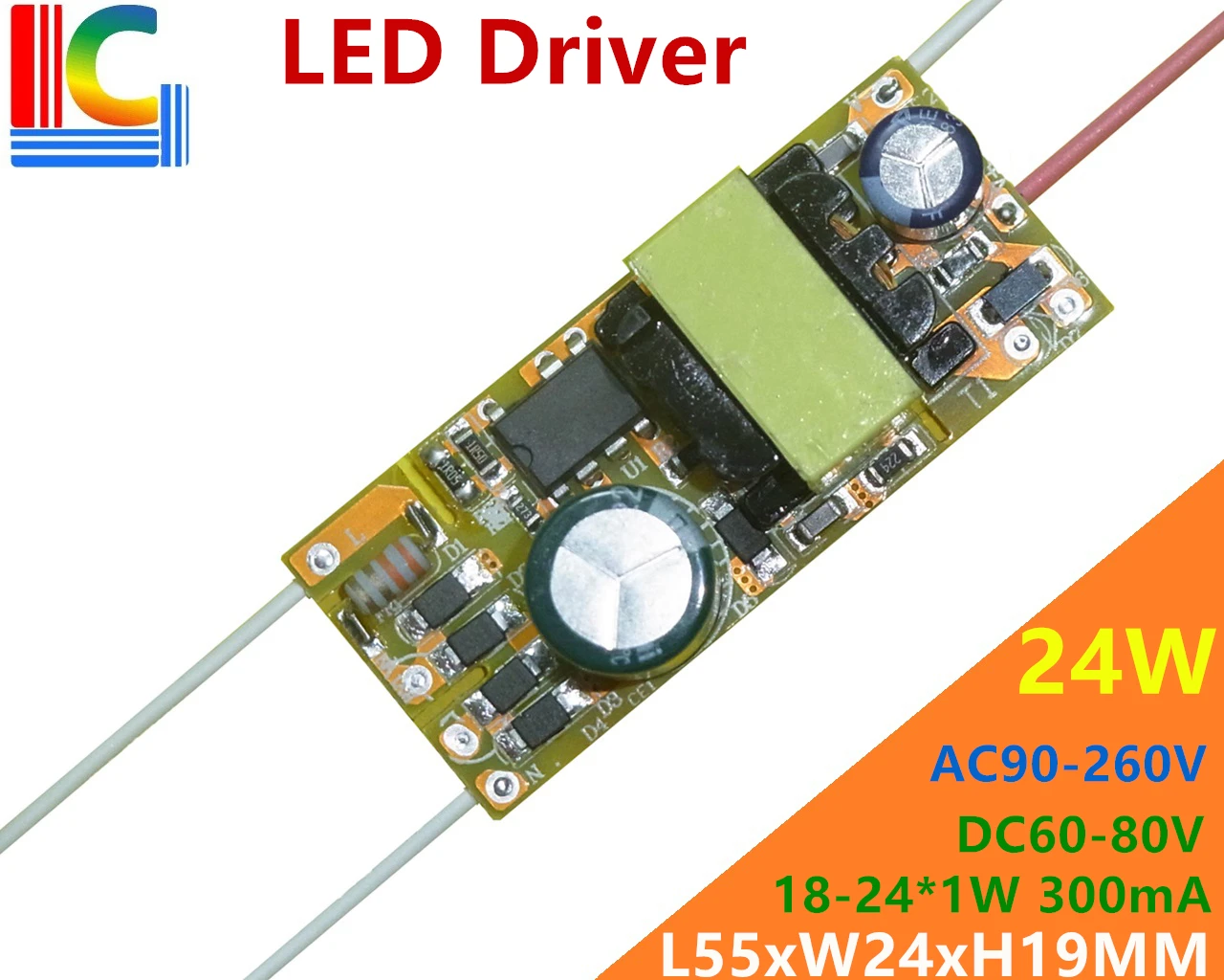 Адаптер для светодиодного драйвера источник питания 12 Вт 13 14 15 16 17 18 21 24 25 28 30 300 мА