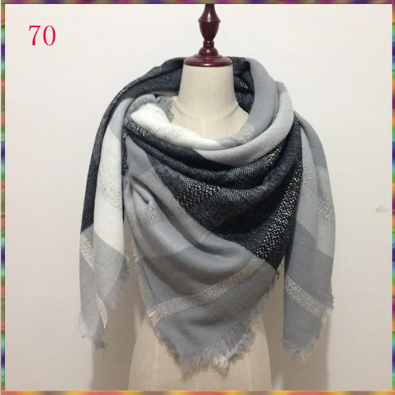 Женский кашемировый шарф Desigual зимний клетчатый роскошный брендовый 2018|scarf wool|scarf