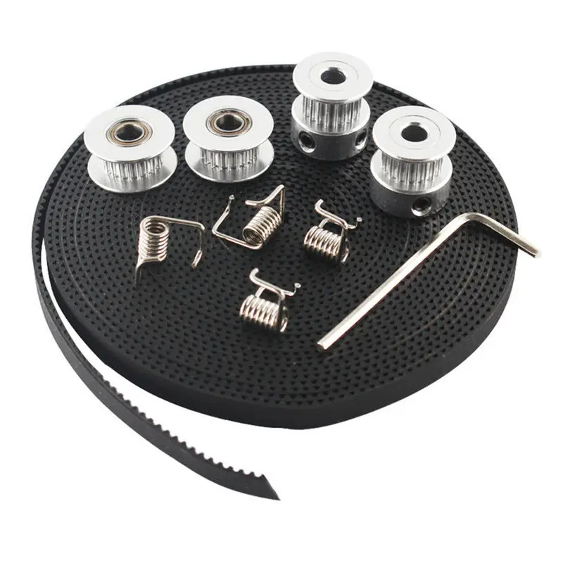 

Torsion Springs Pulley Set Gt2 Timing Belt Replacement Kit Accessories Screws Idlers Tool Parts For 3D Printers Linear Motors