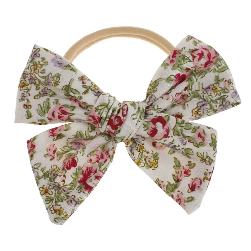 Детская эластичная лента для волос с цветочным узелком|Аксессуары волос| |